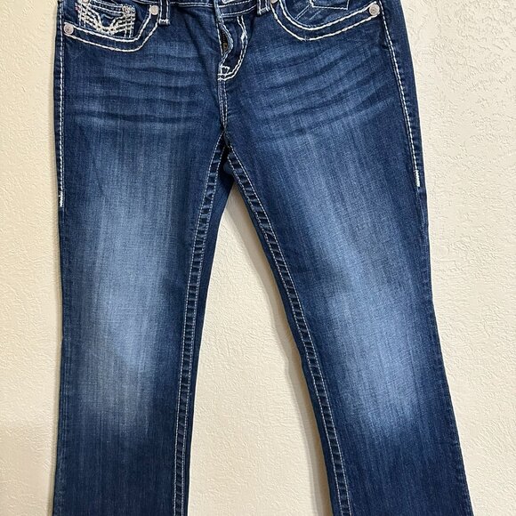 Vigoss, Women's Blue Jeans The New York Boot Cut, Size 7 - Picture 2 of 11